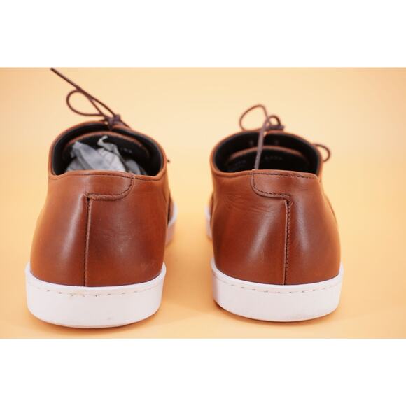 Allen Edmonds Park Avenue Oxford Dress Lace up Sneaker SZ 11.5 New Brown Leather - Picture 3 of 10